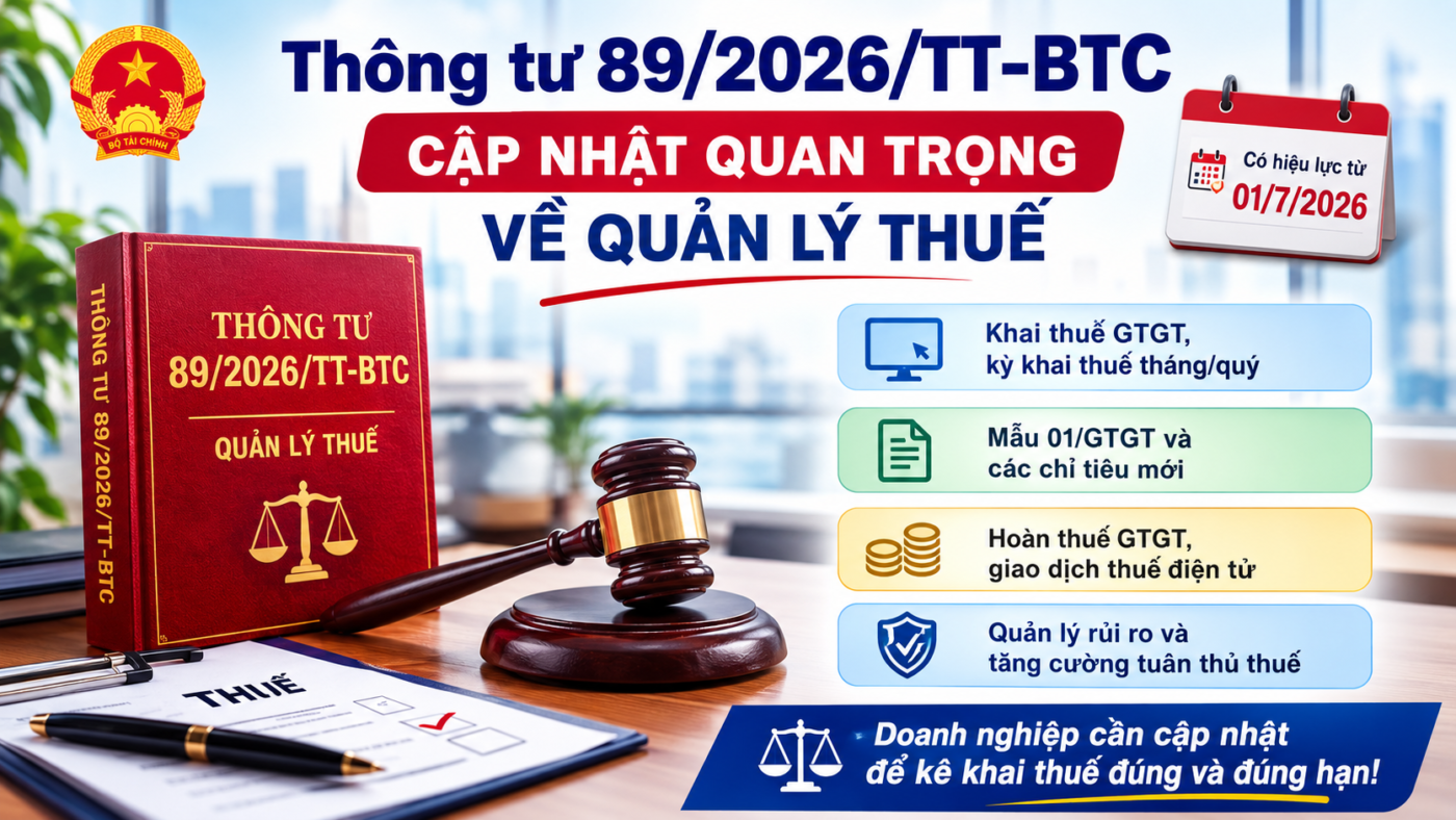 Thông tư 89/2026/TT-BTC
